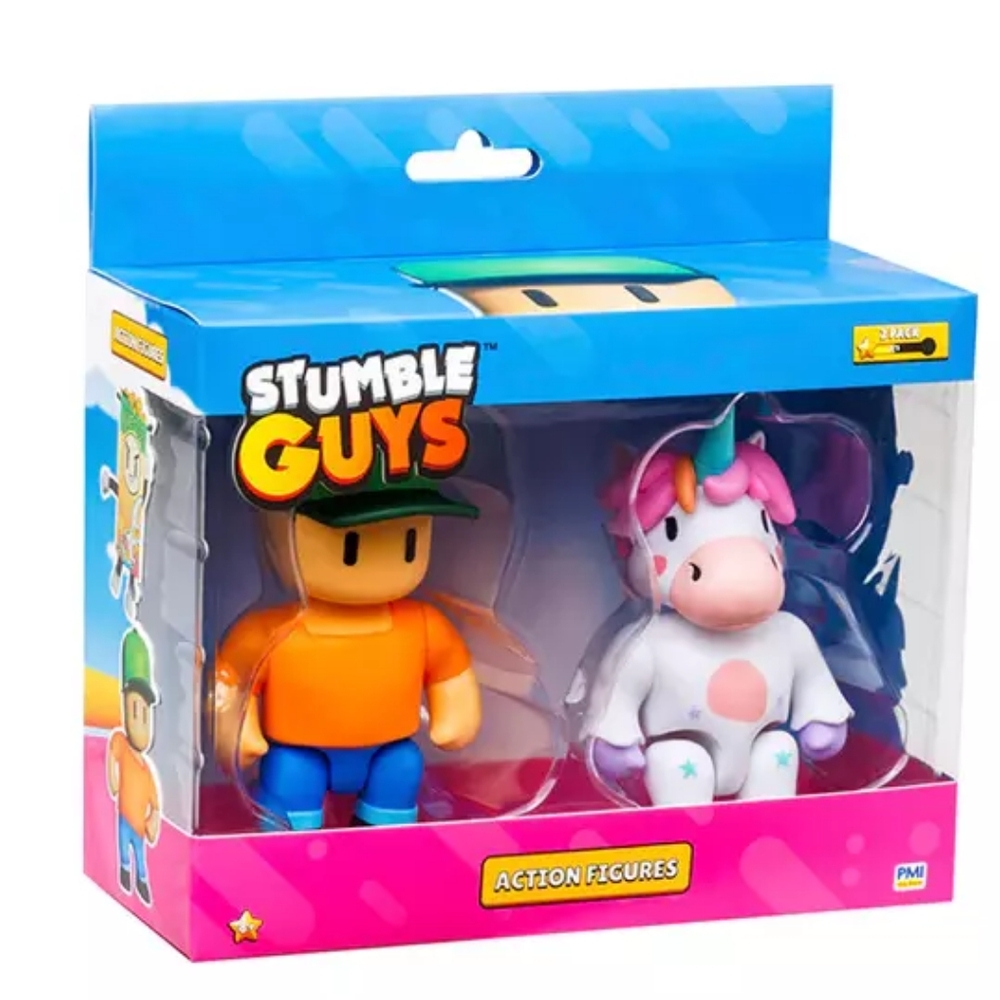 NEW STUMBLE GUYS. PACK OF 2. Kids Toy Set - Multicolor.